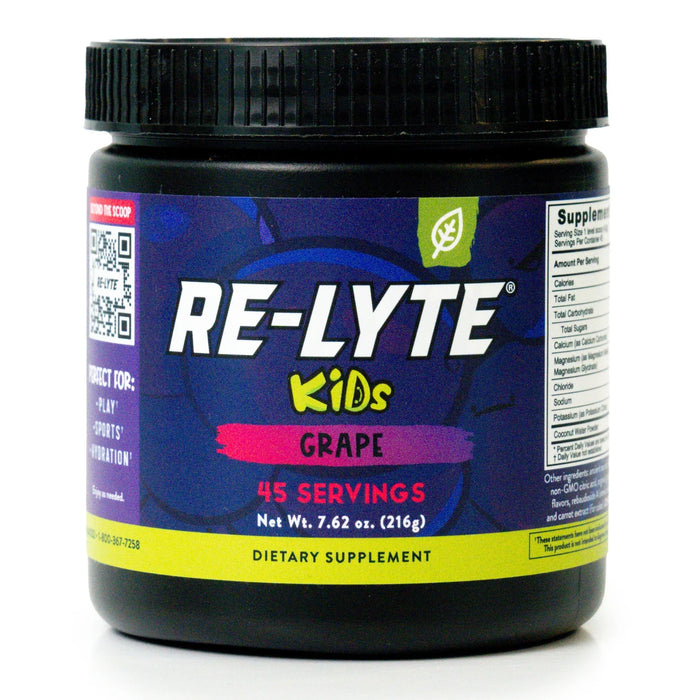 Re-Lyte Kids Hydration - Grape - Tub - 45 Serves