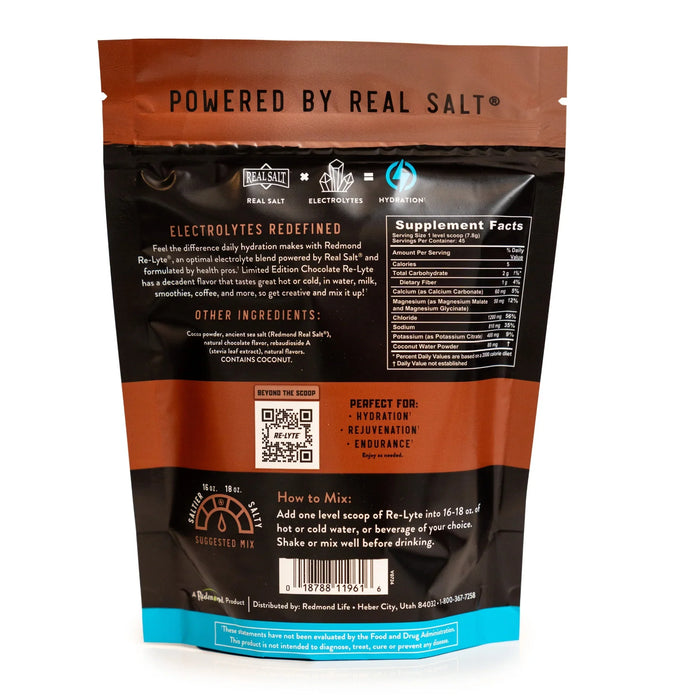 Re-Lyte Electrolyte Mix - Chocolate - Pouch - 45 Serves - Limited Edition